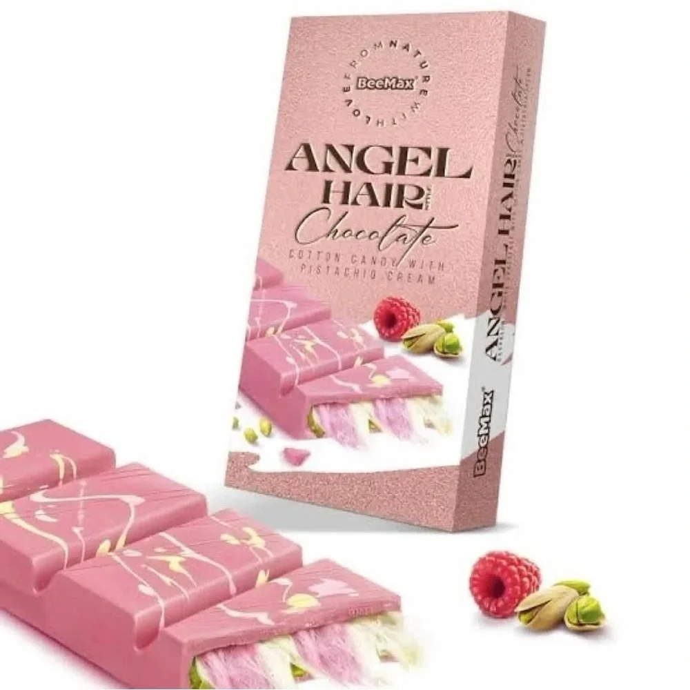 (5) Angel Hair Dubai Raspberry Chocolate w/ Cotton Candy & Pistachio Cream 5.12 - Picture 2 of 4